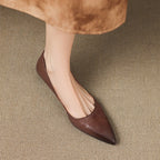 Genuine Leather Flats