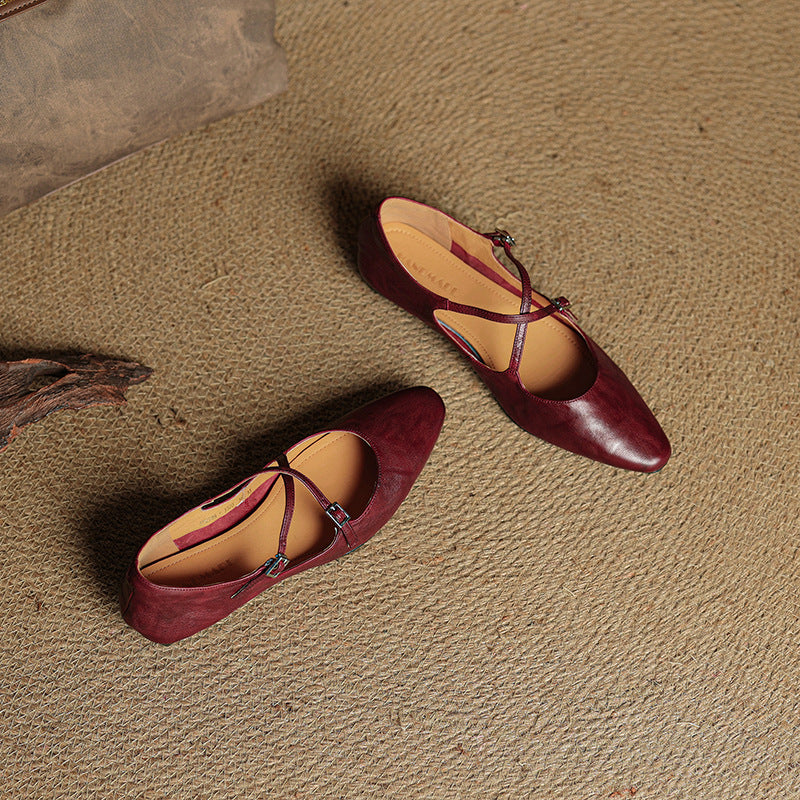 Elegant Leather Flats