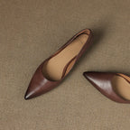 Genuine Leather Flats