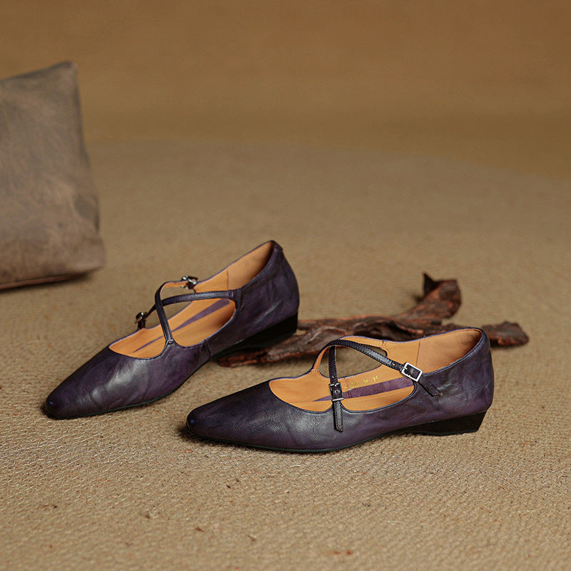 Elegant Leather Flats