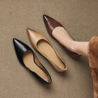 Genuine Leather Flats