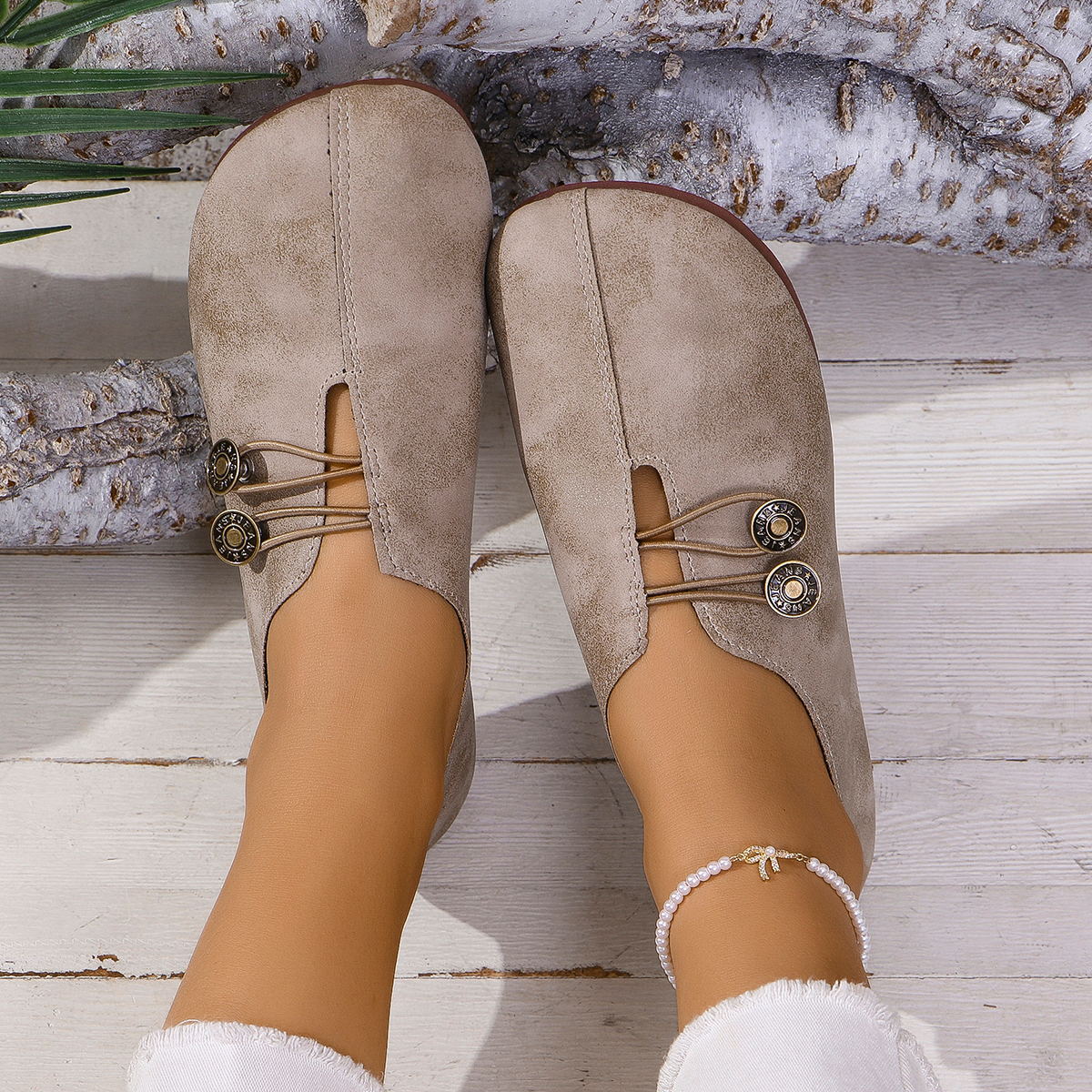 Everyday Breathable Slip-On Flats
