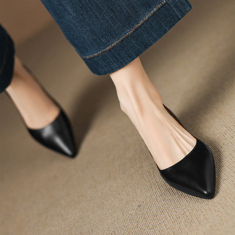Genuine Leather Flats