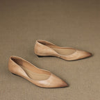 Genuine Leather Flats