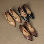 Genuine Leather Flats