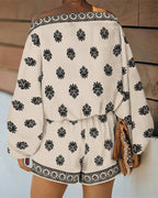 2 Pieces Outfit  Shorts Set