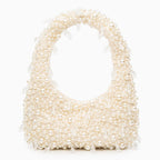 Pearl Bead Sculpted Handbag