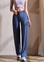 Push Up Grey High Waist Flare Leggings