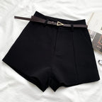 Sleek High-Waist Shorts