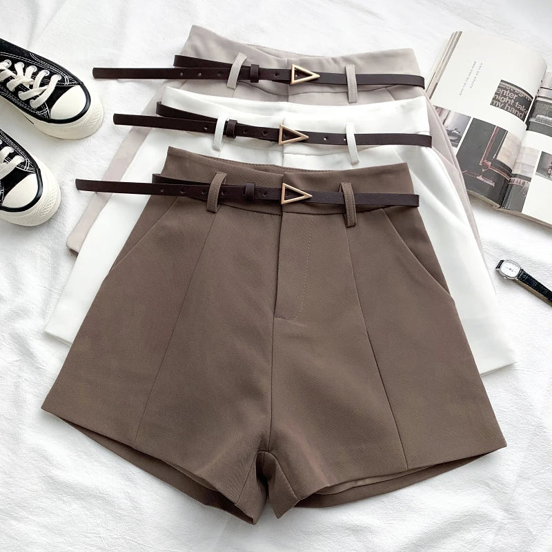 Sleek High-Waist Shorts
