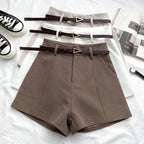 Sleek High-Waist Shorts