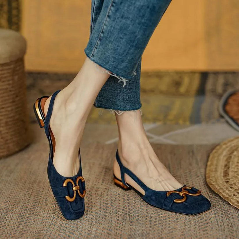 Suede Orthopedic Sandals