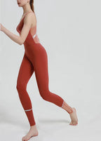 Styling Black V Neck One Piece Workout Suit Running Leggings