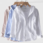 Elegant Hooded Blouse