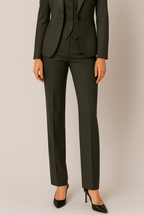 Three-Piece Slim Fit Suit – Tailored Blazer, Vest, and Trousers