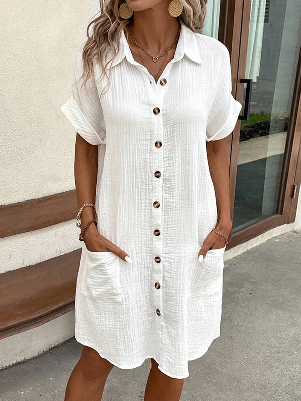 Loose Mini Dresses