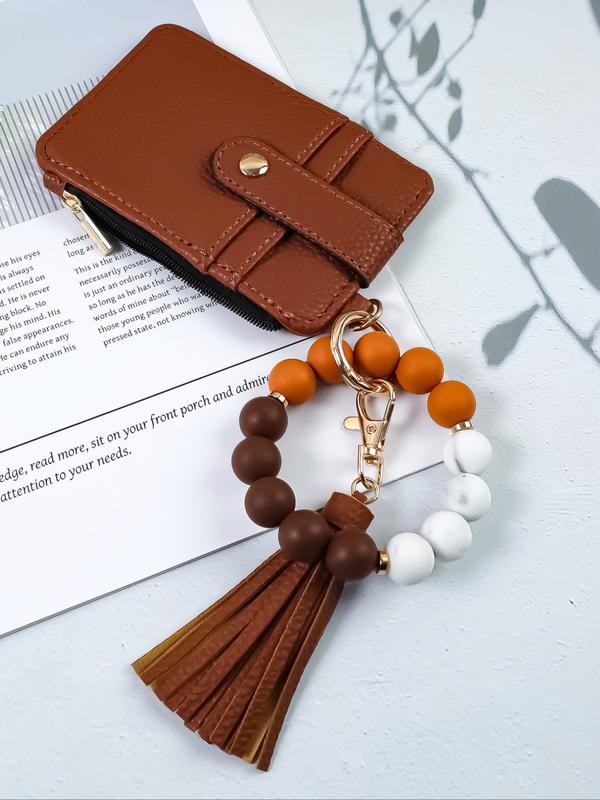 Trendy All-Match Keychain with Beads