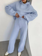 Hooded Sweater + Drawstring Pants