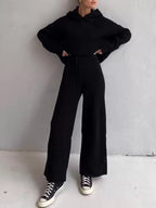 Hooded Sweater + Drawstring Pants