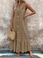 V-Neck Maxi Dresses