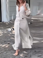 Long Sleeves Maxi Dresses