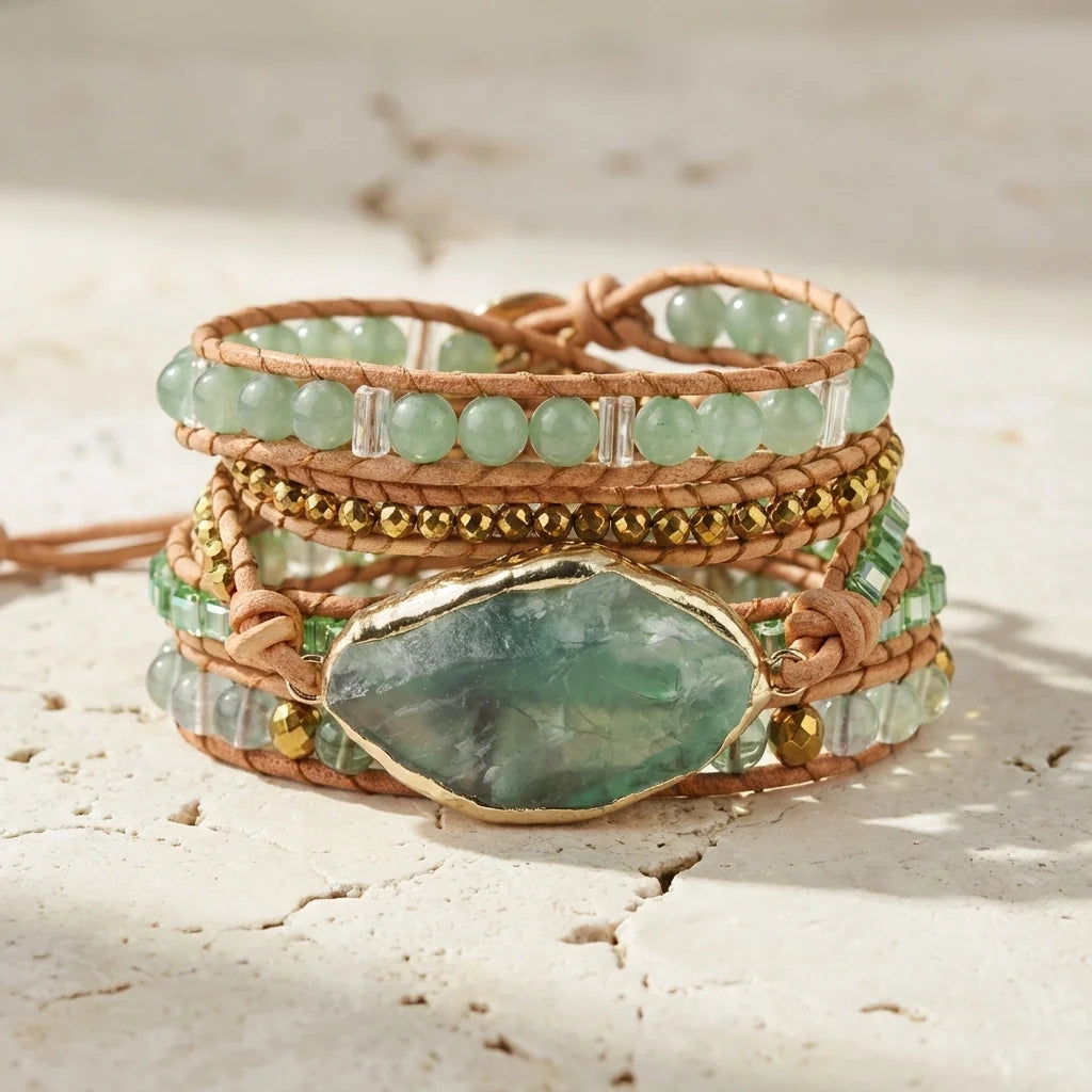 Fluorite Optimism Bracelet