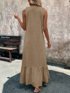 V-Neck Maxi Dresses