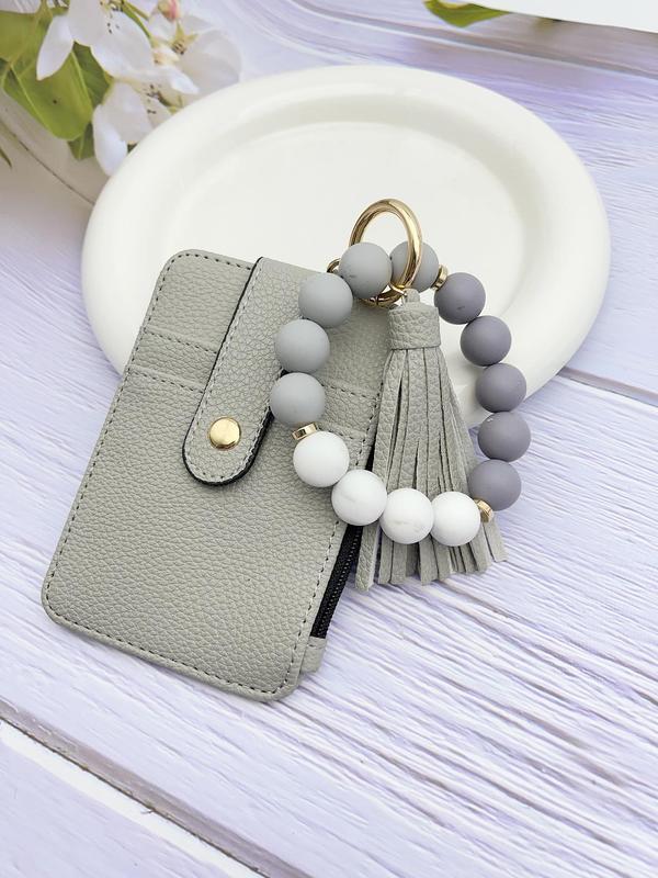 Trendy All-Match Keychain with Beads