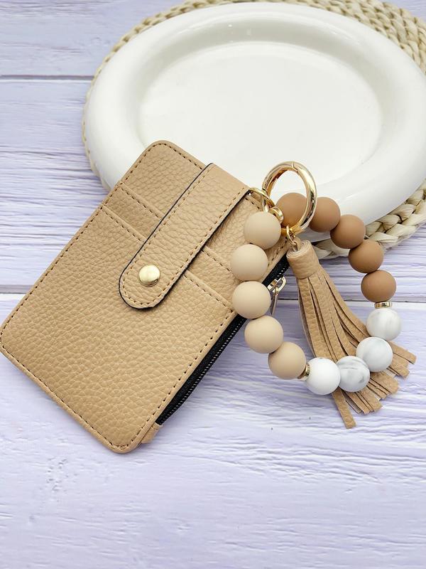 Trendy All-Match Keychain with Beads