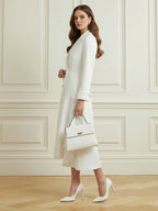 Irregularity Asymmetric Buttoned Collar Blazer Mini Dresses