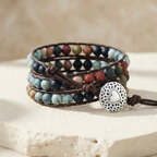 Stress Relieving Jasper Bracelet