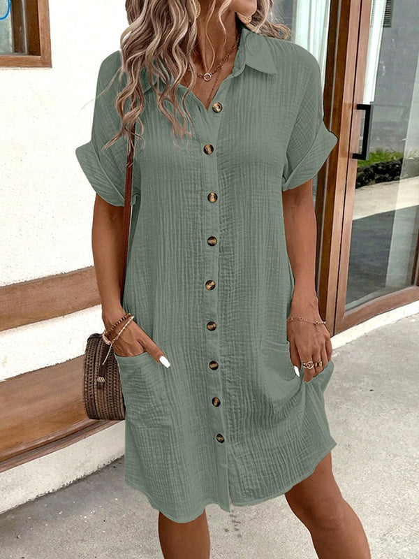 Loose Mini Dresses
