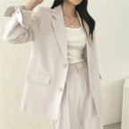 Tailored Blazer & Wide Leg Trouser Set