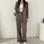 Tailored Blazer & Wide Leg Trouser Set