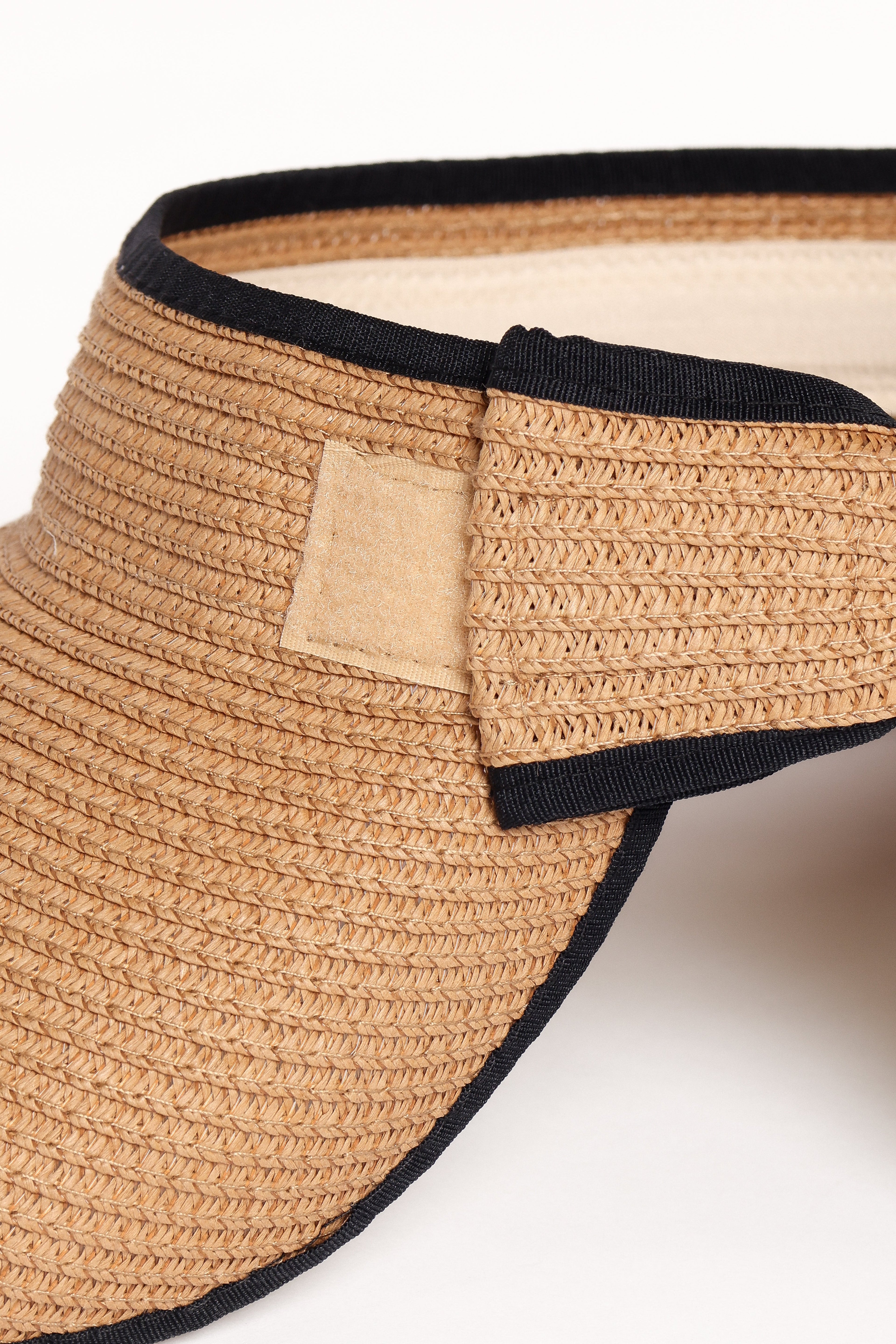 Sun Hat - Tan/Black