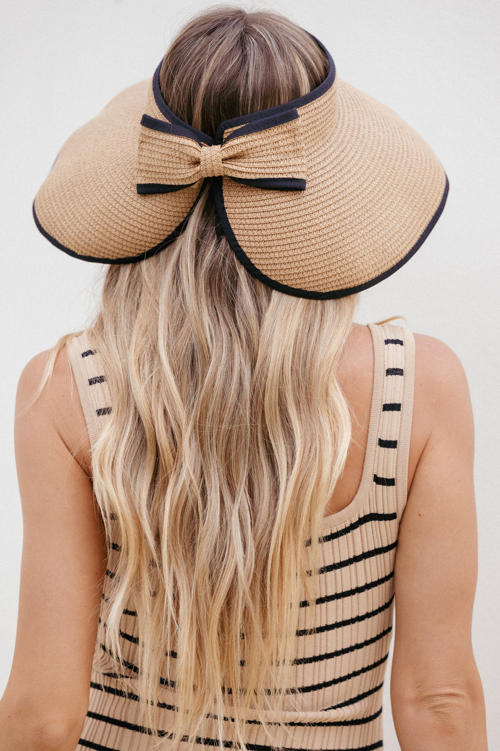 Sun Hat - Tan/Black