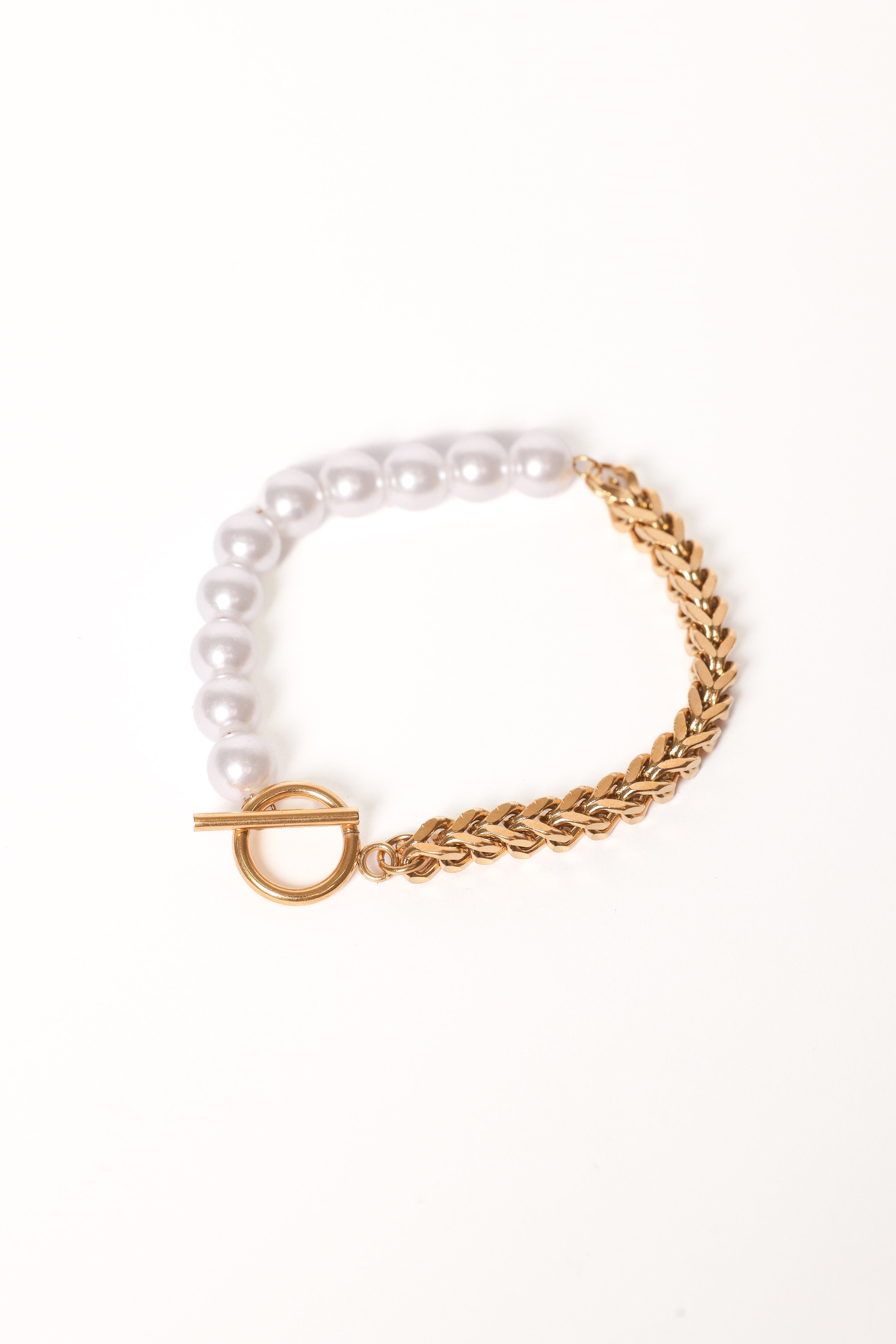Bracelet - Gold/Pearl