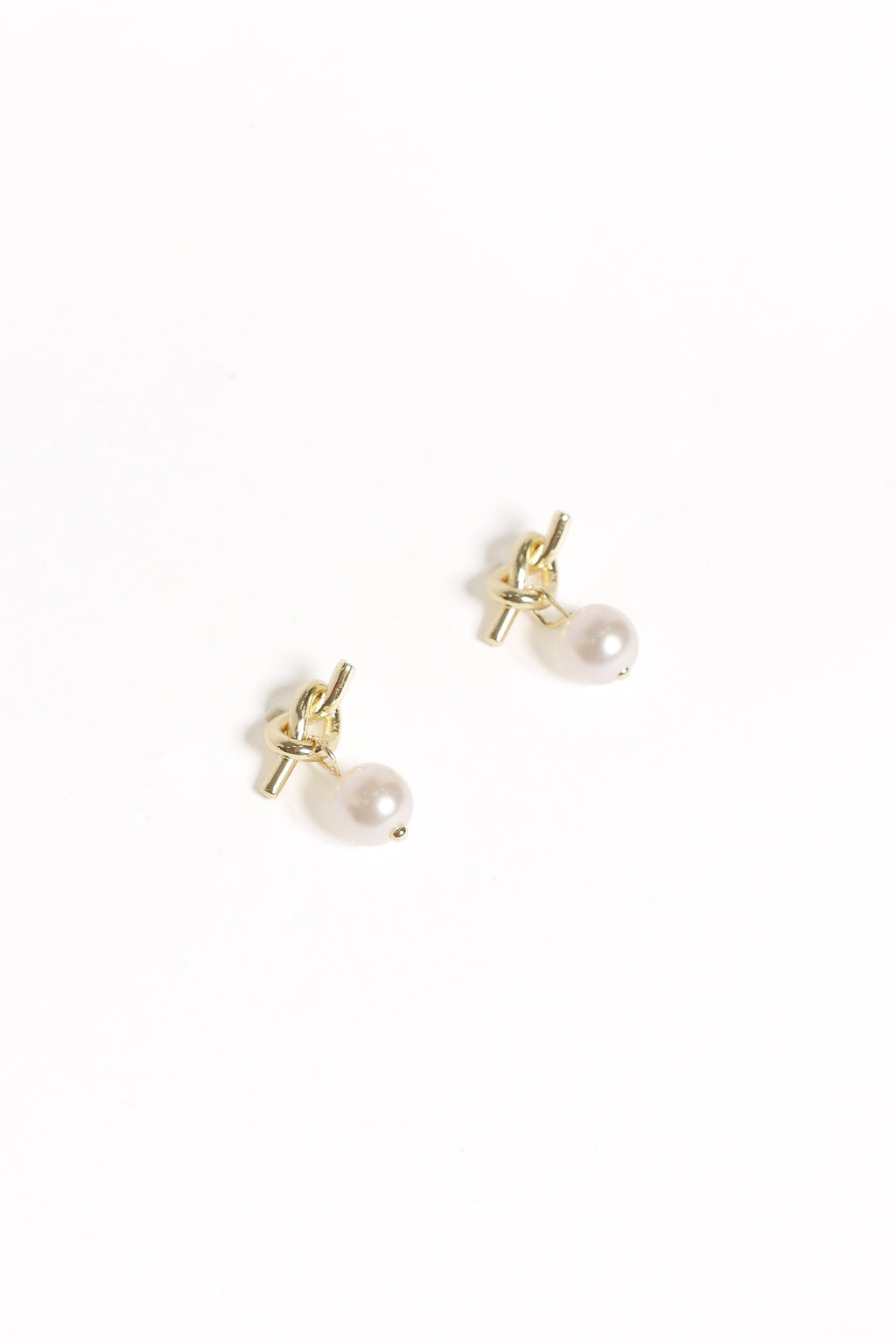 Earrings - Gold/Pearl
