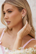 Earrings - Gold/Pearl