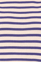 Cream/Navy Stripe Set