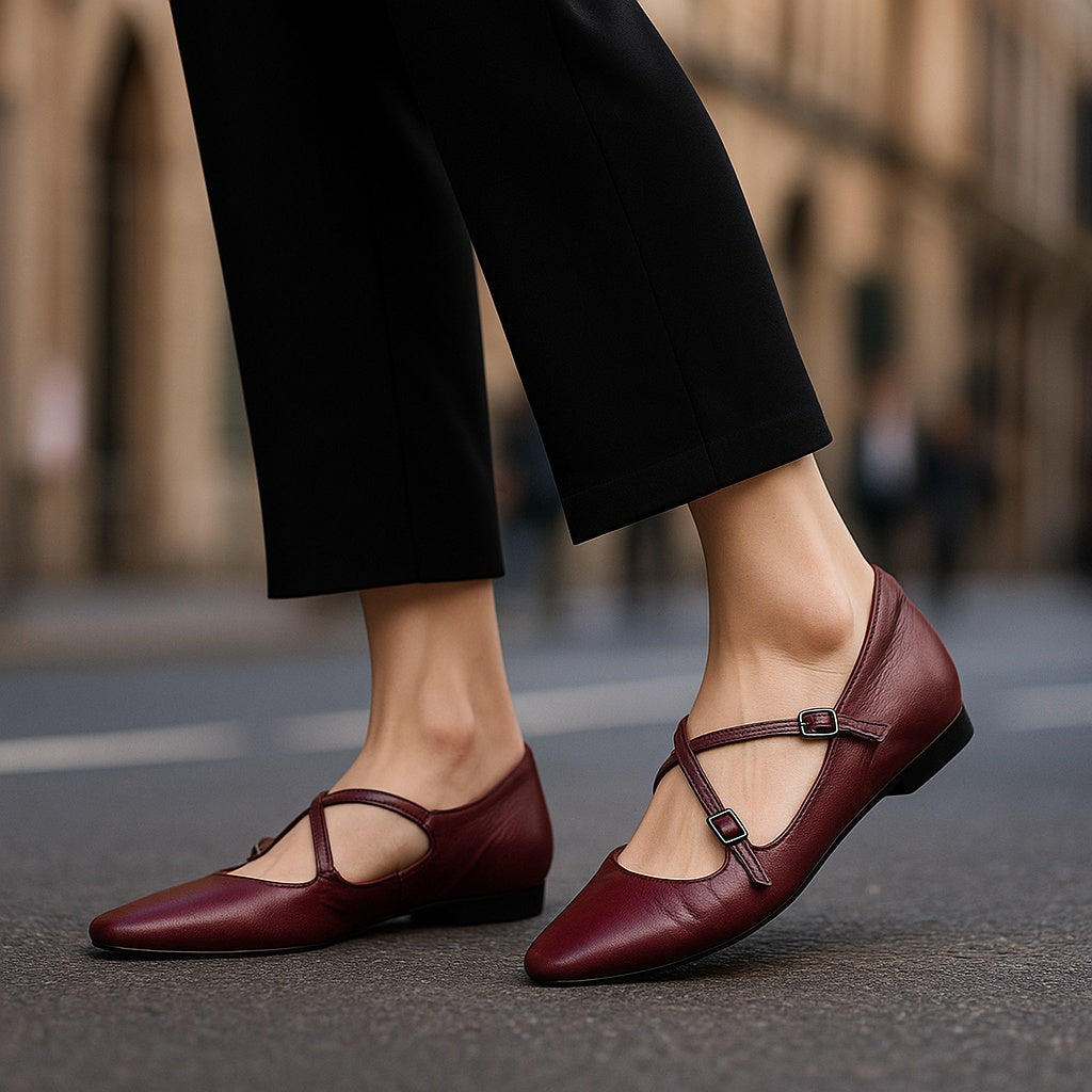 Elegant Leather Flats