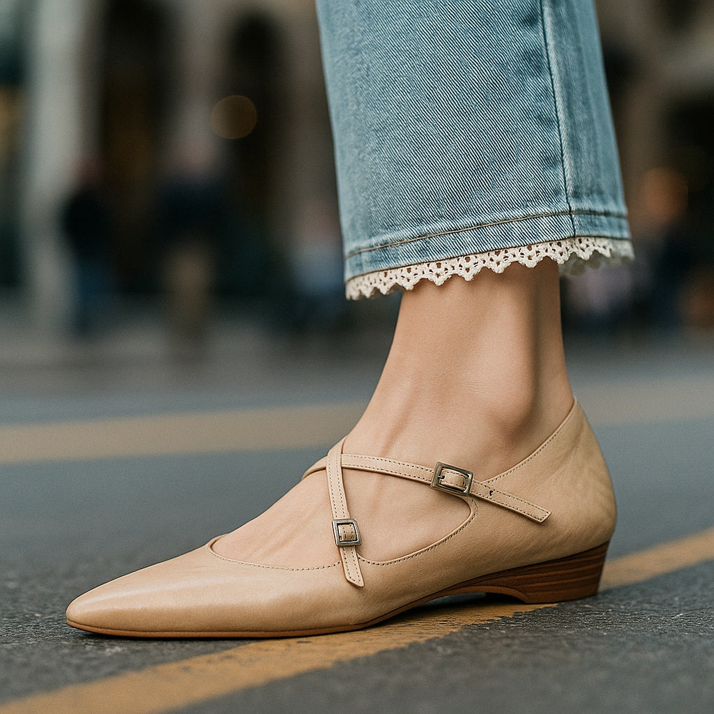 Elegant Leather Flats